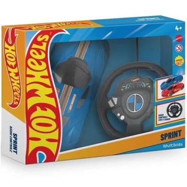 Imagem de Carrinho de Controle Remoto HOT Wheels SPRINT 1:24 RC Azul Multikids