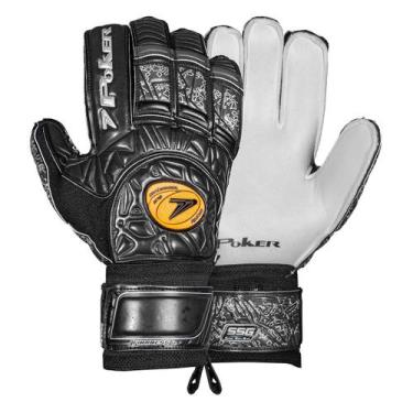 Imagem de Luva de Goleiro Poker Firmness 4 Profissional, 11, Preto