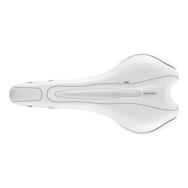Imagem de Selim de Bicicleta Bike - Mtb Speed 277x135mm Branco - San Marco
