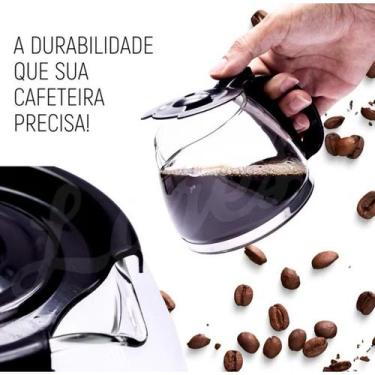 Imagem de Jarra Cafeteira Mondial Bella Arome 15 Xícaras C-09 Preto Vidro Reforç