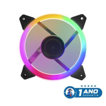 Imagem de Cooler fan afcahi led coloridos single ring 120*120 - K-MEX