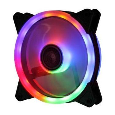 Imagem de Cooler Fan 140mm Rgb Dupla Face de Led DX-14J DEX