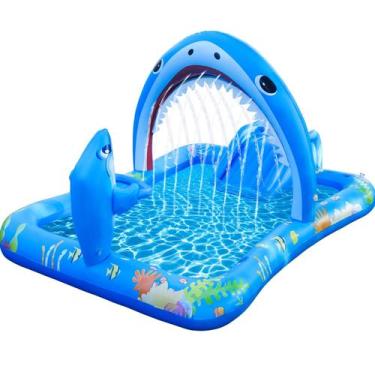 Imagem de Piscina Inflável Infantil Onory Centro de Brincadeiras com Escorregado