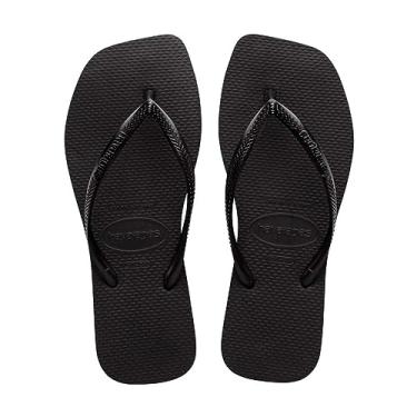 Imagem de SANDALIAS HAVAIANAS SLIM SQUARE n° 37/38 PRETO