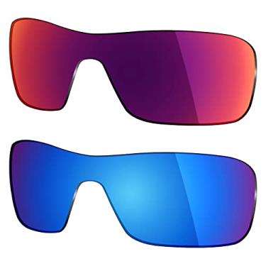 Imagem de 2 pares de lentes polarizadas de substituição da Mryok para óculos de sol Oakley Turbine Rotor – Opções