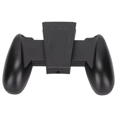 Imagem de Suporte para Switch Joycon, Switch Joycon Grip Charging 3,5 mm de entrada de áudio, base de carregamento profissional plug and play para controle de interruptor, confortável de segurar, acessórios de interruptor