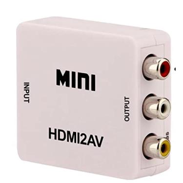 Imagem de Mini Conversor HDMI para Vídeo Composto (RCA)