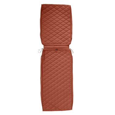 Imagem de Classic Accessories Montlake Capa de almofada acolchoada retangular resistente à água 182 x 53 cm x 7,62 cm para pátio, temperos