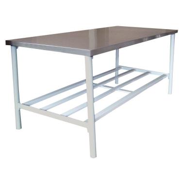 Imagem de Mesa de Manipulação Tampo Inox Metalcubas BA 160X60 CM