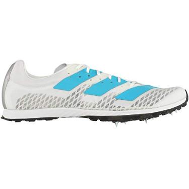 Imagem de adidas Adizero XC Sprint Tênis feminino de corrida, Branco-prata metálico preto, 10.5