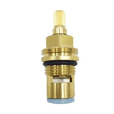 Imagem de Cartuchos para torneira misturadora de 20 engrenagens, válvulas de torneira de disco de cerâmica de latão com parafusos M4 para torneira de cozinha de banheiro