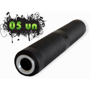 Imagem de Emenda Extensão J10 Cabo P10 Estéreo Som Violão Guitarr 05Un