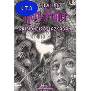 Imagem de Kit 3 Livro Harry Potter E O Prisioneiro De Azkaban - Vol 3
