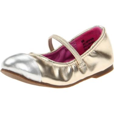 Imagem de Steve Madden Sapatilha de balé Tfavritc (bebê/criança pequena), Metálico multi, 8 Infant