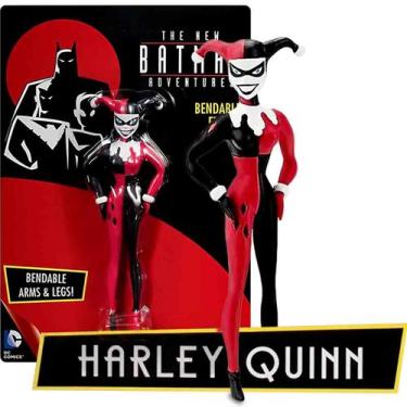 Imagem de Arlequina Boneca Flexível Harley Quinn Batman Dc Comics - Nj Croce