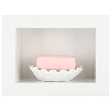 Imagem de Porta Sabonete Em Barra Saboneteira De Porcelanato (Carrara)