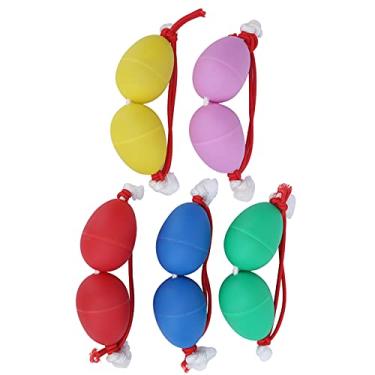 Imagem de Ovo musical de percussão, conjunto de ovos musicais de aprendizado de música, acessórios de bateria africana para profissionais para iniciantes