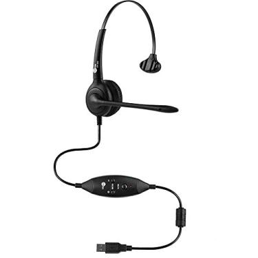 Imagem de Headset Mono Auricular Top Use FP 350 USB Premium com Microfone Flexível