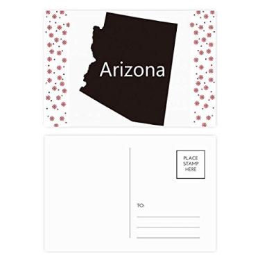 Imagem de Cartão postal Arizona Mapa dos Estados Unidos da América Natal Celebração Cartão postal Bênção