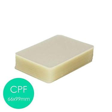 Imagem de Polaseal 1 Cento Tamanho CPF 66x99mm (125 Microns) 0,05mm