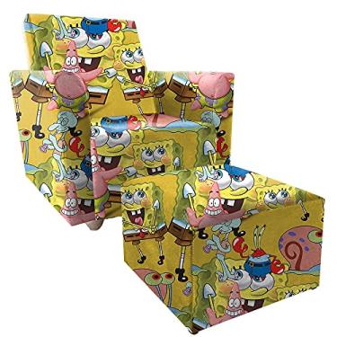 Imagem de Poltrona Infantil Angel + Puff - Moveis Aguias