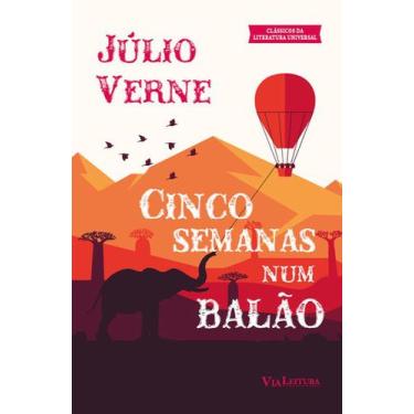 Imagem de Livro - Cinco Semanas Num Balão - Júlio Verne