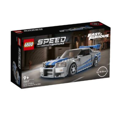 Imagem de Blocos de Montar - Lego Speed Champions - Nissan Skyline Gt-r De Velozes E Furiosos LEGO DO BRASIL