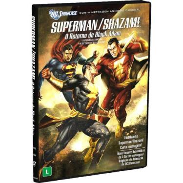 Imagem de Dvd - Superman / Shazam! O Retorno De Black Adam - Curta Metragem Anim