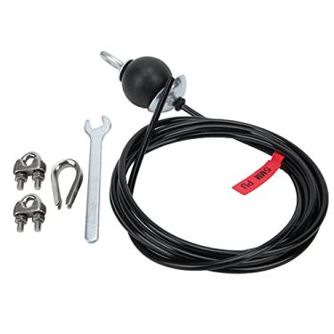 Imagem de Cabo De Substituição Para Academia De Ginástica TEUOPIOE Grosso 5 Mm Corda De Fio De Aço Resistente Para Acessórios De Máquina De Polia De Cabo De Academia Em Casa(3M)