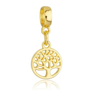 Imagem de Pingente Berloque Árvore da Vida Pandora Banhado a Ouro 18k - Premium