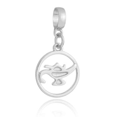 Imagem de Pingente Berloque Símbolo Da Enfermagem Pandora Banhado a Prata 925 - Premium