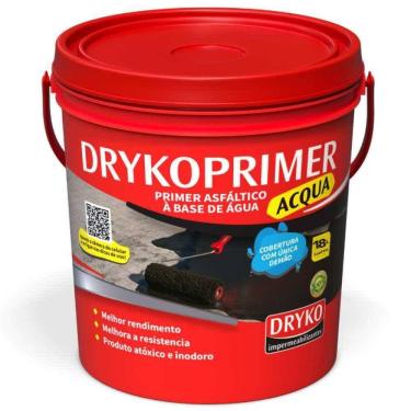 Imagem de Primer Asfáltico 18 Litro Base de Água Drycoprimer Acqua DRYKO