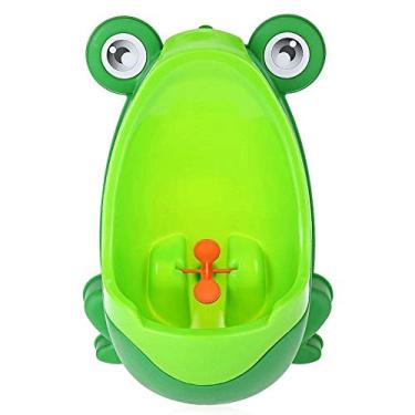 Imagem de Mictório Pinico Portátil Infantil Sapinho Bebê Azul - Turma Guará (Verde)