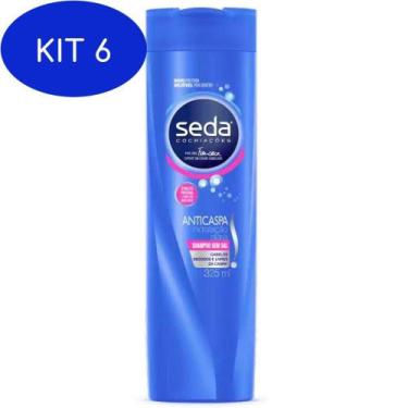 Imagem de Kit 6 Shampoo Seda Anticaspa Hidratação Diária 325ml