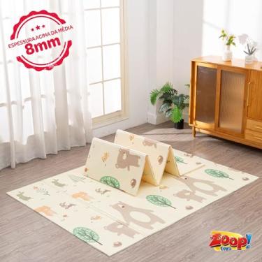 Imagem de Tapete Térmico Infantil Emborrachado e Dupla Face 8MM Espessura - Zoop Toys