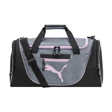 Imagem de PUMA Bolsa esportiva feminina Evercat Candidate, Preto/Multi, tamanho nico