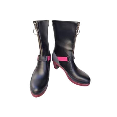 Imagem de COSGOGO Anime Game Vtuber Fura Kanato Cosplay Sapatos Halloween Carnaval Roupa de Festa Mulheres Homens Cosplay Sapatos Role Play, Multi, 8