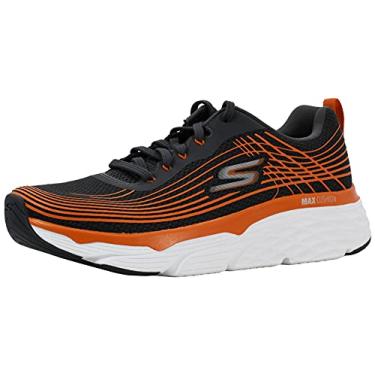 Imagem de Skechers Men's Max Cushioning Elite-Performance Sneaker Charcoal/Orange 9.5