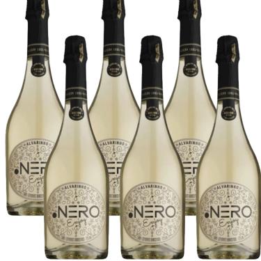 Imagem de Caixa 6 Espumante Enjoy Alvarinho Brut Branco Ponto Nero 750 ml