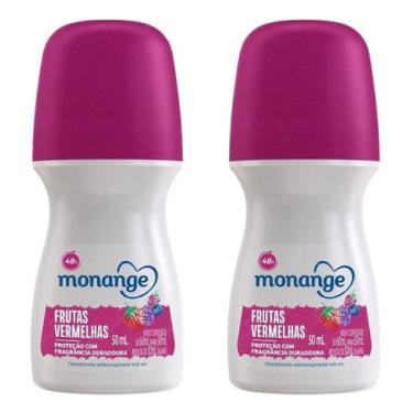 Imagem de Desodorante Roll-on Monange 50ml Frutas Vermelhas-kit C/2un Desodorante roll-on monange 50ml frutas vermelhas-kit c/2un