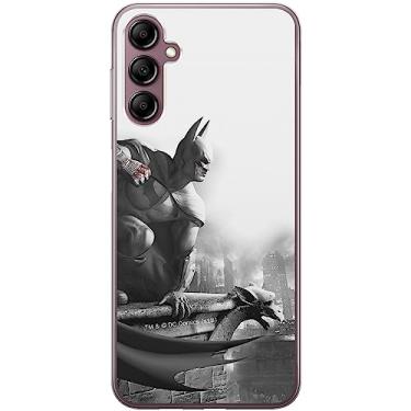 Imagem de ERT Group Capa de celular para Samsung A14 4G/5G original e oficialmente licenciada DC padrão Batman 017 otimamente adaptada à forma do celular, capa feita de TPU
