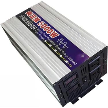 Imagem de Inversor De Onda Senoidal Pura, Inversor De Energia, Conversor De TensãO Dc 12v/24v/48v/60v Para Ac 220v Ou 110v, Display Digital Duplo, Inversor De Energia Solar,4000W-60V