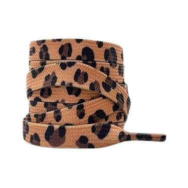 Imagem de Running Vintage Shoe Laces Flat Shoe Laces For Sneakers Animal Flat Laces Elastic Shoe Laces Athletic Shoe Laces (Color : 1)