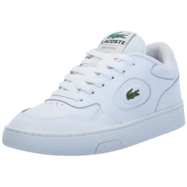 Imagem de Lacoste Tênis feminino Lineset, Branco/Branco, 5
