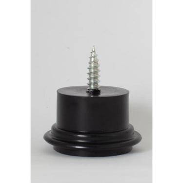 Imagem de Pé Preto Pra Sofá 3,5 Cm De Altura (kit Com 8)