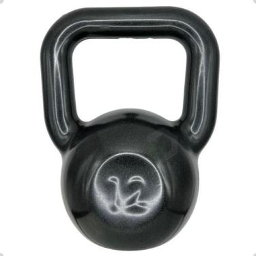 Imagem de Kettlebell Emborrachado Treinamento Funcional - 12 Kg - Box Ingá