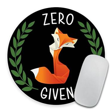 Imagem de Zero Fox Given Mousepad, Chalkboard Fox Mouse Pad, Chalk Zero Fox Given Mousepad, Mouse Pad Engraçado, Presente para Homem, Presentes Engraçados, Mouse Pad