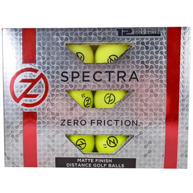 Imagem de Zero Friction Bolas de golfe Spectra, amarelo neon