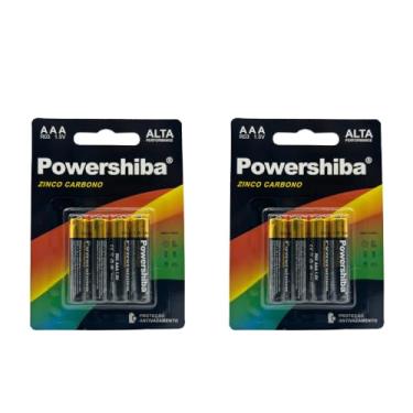 Imagem de Pilha AAA de Alta Performance 8 Unidades - Powershiba