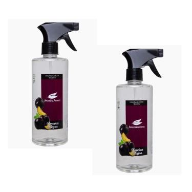 Imagem de Odorizador de Tecido Ameixa Negra Amazônia Aromas 500ml cd kit/2